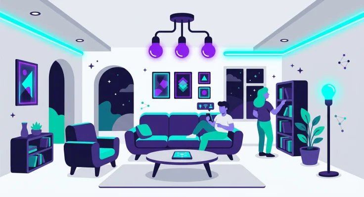 Cómo Crear Escenas de Iluminación Inteligente en Tu Casa